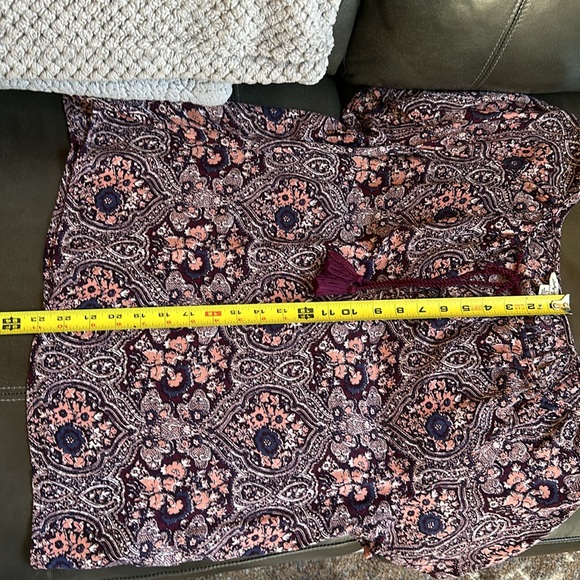 Lucky brand, blouse size large S/S - Picture 10 of 12